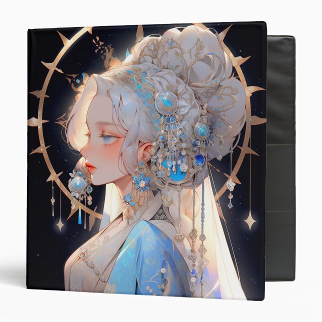 Classeur Anime Princess Imaginaire Art (Devant/Intérieur)