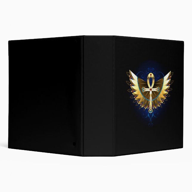 Classeur Ankh or avec ailes (Arrière-plan)