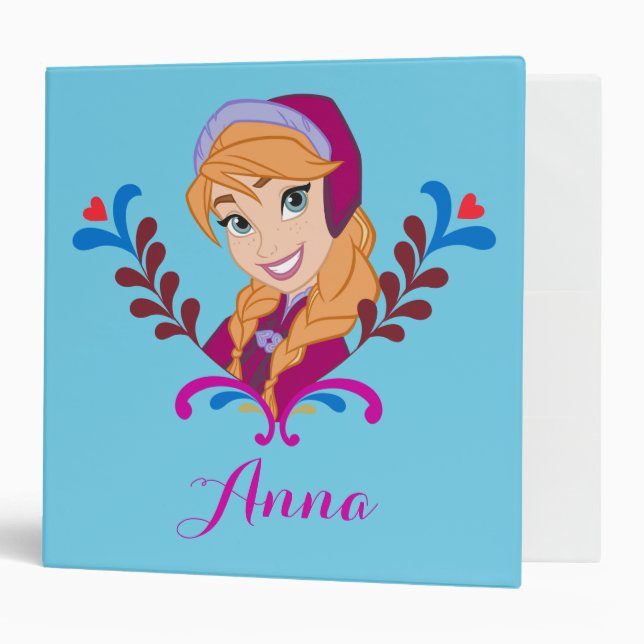 Classeur Anna | Coeur fort (Devant/intérieur)