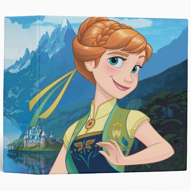 Classeur Anna | Coeur plein de soleil (Devant/Côté)