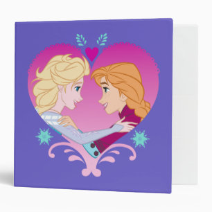 Classeur Anna et Elsa Bond solide