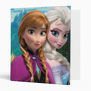 Classeur Anna et Elsa Ensemble