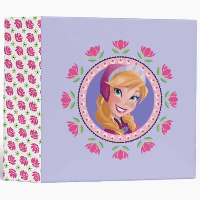 Classeur Anna | Princesse (Devant/Côté)