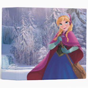 Classeur Anna Se tenir debout avec une robe d'hiver