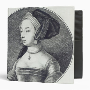 Classeur Anne Boleyn, gravé à l'eau-forte par Wenceslaus