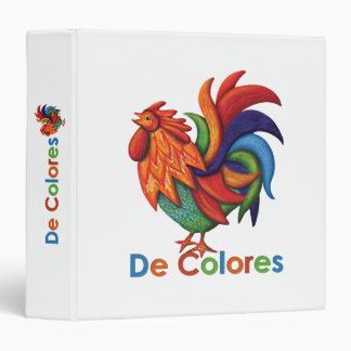 Classeur Anneau 1,5" de De Colores Rooster Gallo EZD 3