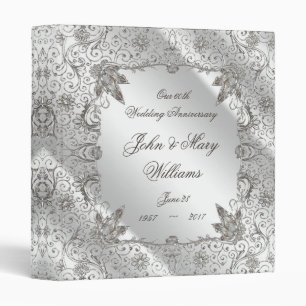 Classeur Anniversaire 1" de diamant soixantième de Flourish