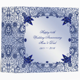 Classeur Anniversaire de mariage de saphir