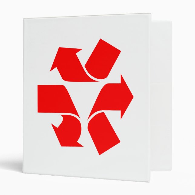 Classeur Annuler le recyclage du symbole (Devant/intérieur)