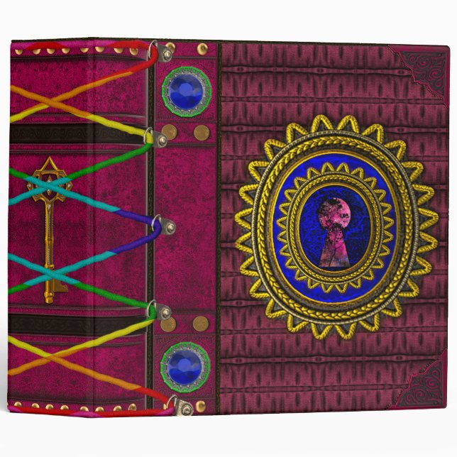 Classeur Anque Enchanted Fantasy (Devant/Côté)