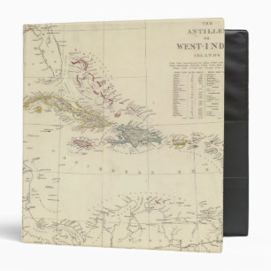 Classeur Antilles ou îles de l'Inde occidentale