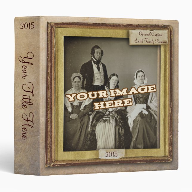 Classeur Antique Album I (Devant/Côté)