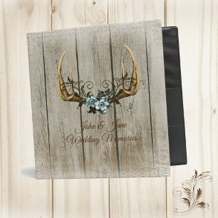Classeur Antlers et RosesClasseur de mariage