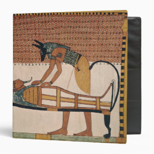 Classeur Anubis s'occupe de la maman de Sennedjem