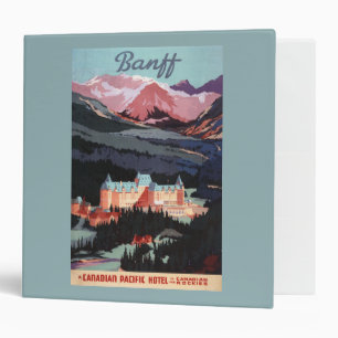 Classeur Aperçu de l'affiche de Fairmont Banff Springs