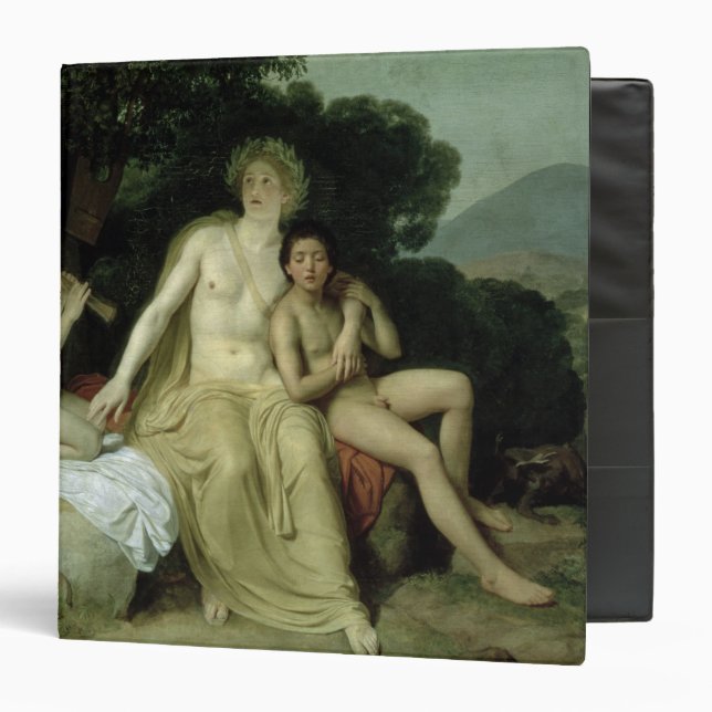 Classeur Apollo avec Hyacinthus et Cyparissus (Devant/Intérieur)
