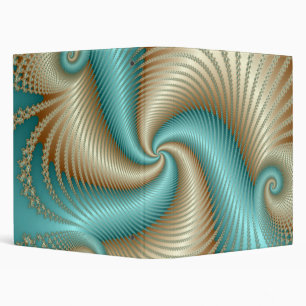 Classeur Aqua Satin - Fractal