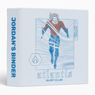 Classeur Aquaman - Atlantis Surf Club