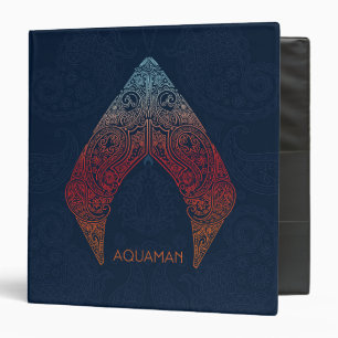 Classeur Aquaman Logo de Paisley Aquaman