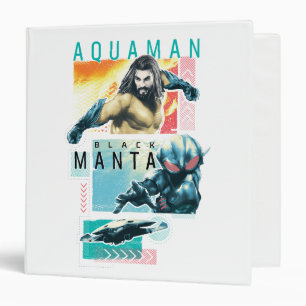 Classeur Aquaman Modernist Aquaman & Black Manta Graphic