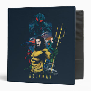 Classeur Aquaman   Orin, Mera et Black Manta Graphic