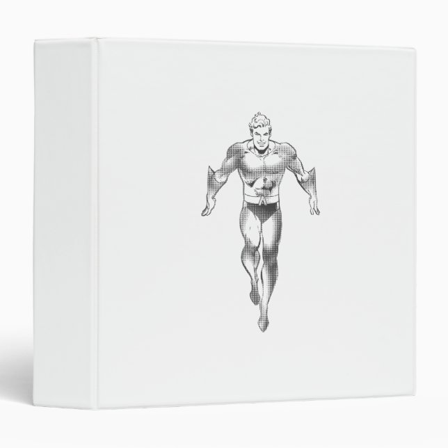 Classeur Aquaman tourne BW (Devant/Côté)