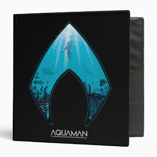 Classeur Aquaman Voir par Aquaman Logo Ocean Graphic