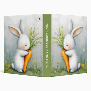 Classeur Aquarelle Bunny Happy Harvest