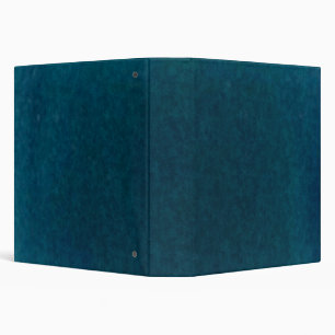Classeur Aquarelle de mer profonde - bleu et Aqua