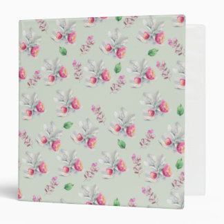 Classeur Aquarelle Florale Embrasser