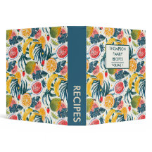 Aquarelle fruits tropicaux Recette personnalisée