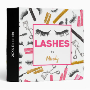 Classeur Aquarelle Mascara Parties scintillant Lashes