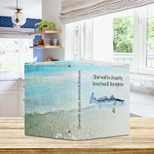 Classeur Aquarelle Recettes de fruits de mer
