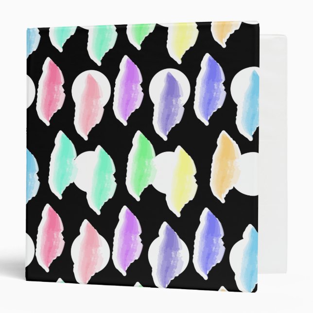 Classeur Aquarelle Splash ! (Devant/Intérieur)