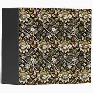 Classeur Arabesque floral foncé de William Morris