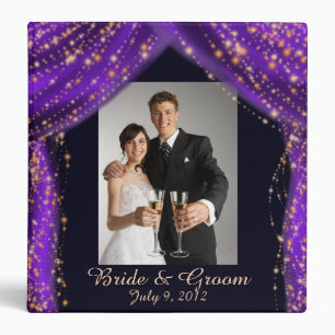 Classeur Arabian Nights Purple & Gold Mariage