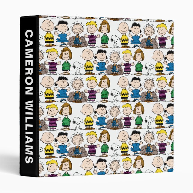 Classeur Arachides amis dans une rangée (Devant/Côté)