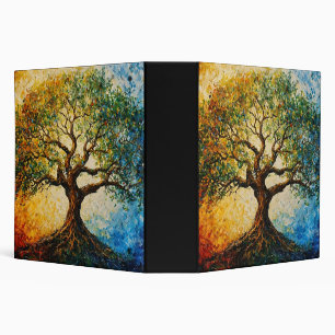 Classeur Arbre de connaissances - Peinture à l'huile