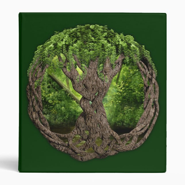 Classeur Arbre de la vie celtique (Devant)