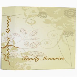 Classeur Arbre de souvenirs de famille rétro