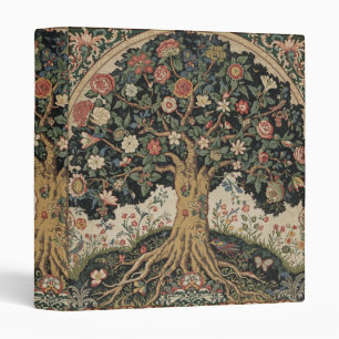 Classeur Arbre de vie de William Morris Vintage Préraphaéli