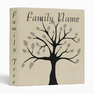 Classeur Arbre généalogique de la famille, Arbre noir, No