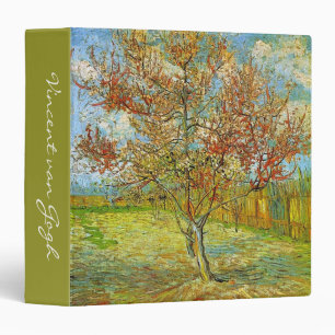 Classeur Arbre rose à fleurs. Vincent van Gogh.