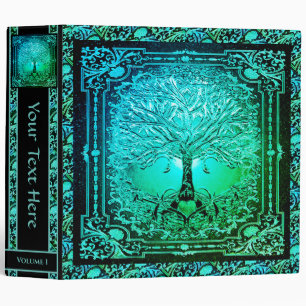 Classeur Arbre vert de vie Intérieur Lumière 3 Cercle Cla