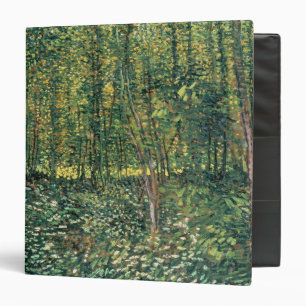 Classeur Arbres de Vincent van Gogh et broussaille, 1887