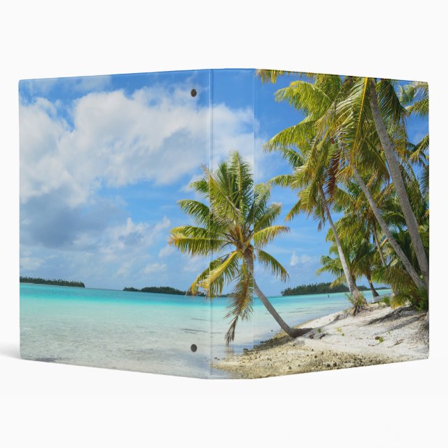 Classeur Arbres tropicaux de reliure à anneaux de Palm (Arrière-plan)