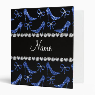Classeur Arc bleu nommé fait sur commande de talons hauts