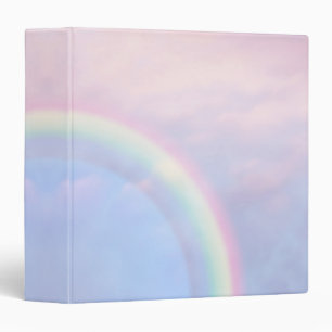 Classeur Arc en ciel d'espoir - pastel,