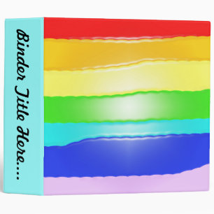 Classeur Arc en ciel v2 - 2 pouces