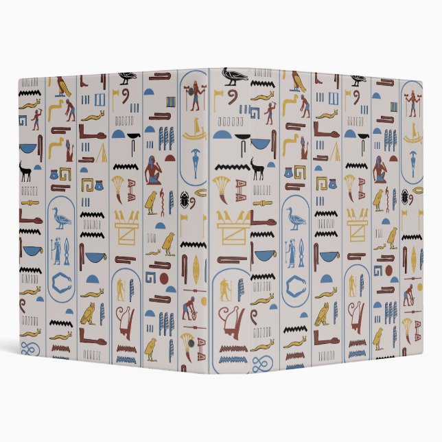 Classeur Archéologie des Pharaons antiques Égypte Hiéroglyp (Arrière-plan)